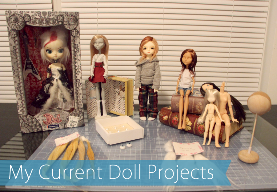 My Current Doll Projects